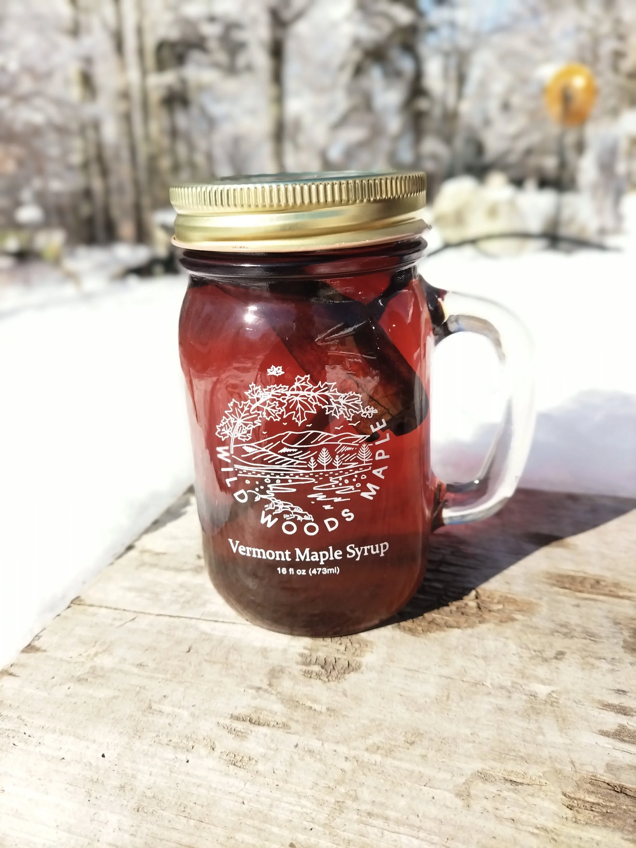 Vanilla Bean Infused VT Maple Syrup | Wild Woods Maple | Real